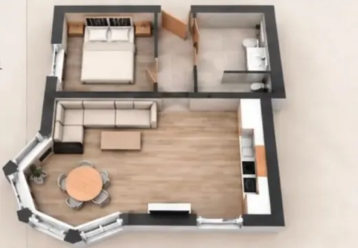 Wohnzimmer der Ferienwohnung 1 im Haus Sonja in Seefeld